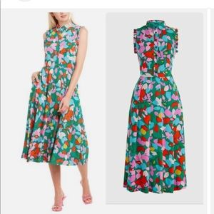 J.Crew Floral Midi dress